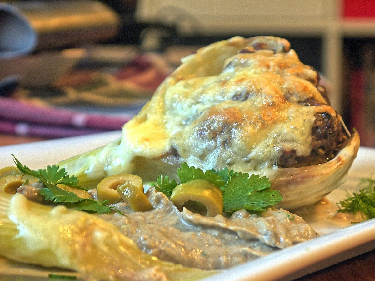Gefüllter Fenchel mit Babaganoush - Rezept - Bild Nr. 3