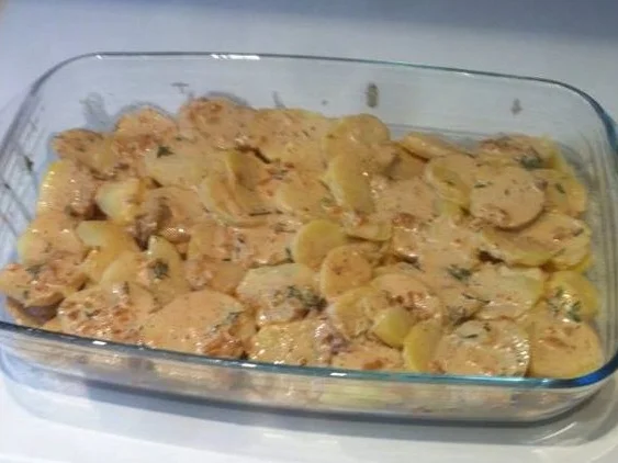 Rezept: Kartoffelgratin mit Schweinefilet Bild Nr. 2945 Kartoffelgratin mit Schweinefilet - Rezept - Bild Nr. 2945