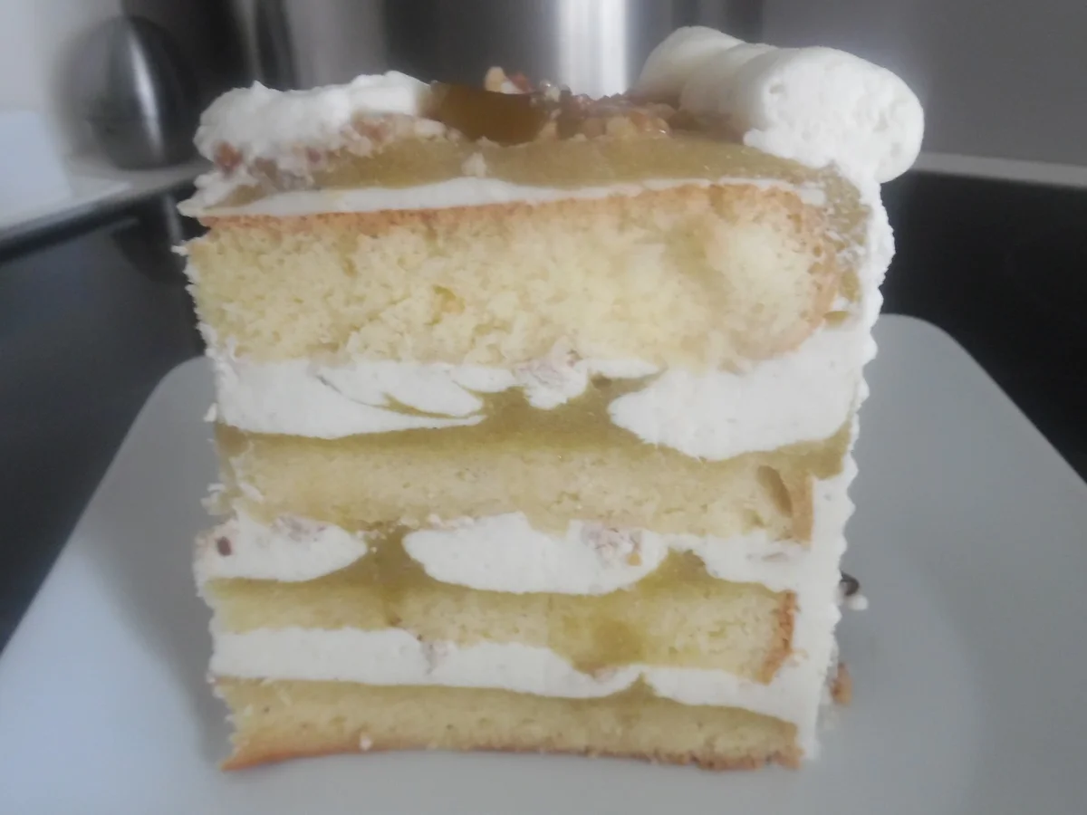 Rezept: "Rhabarber-Traum"- Geburtstagstorte Bild Nr. 2928 "Rhabarber-Traum"- Geburtstagstorte - Rezept - Bild Nr. 2928