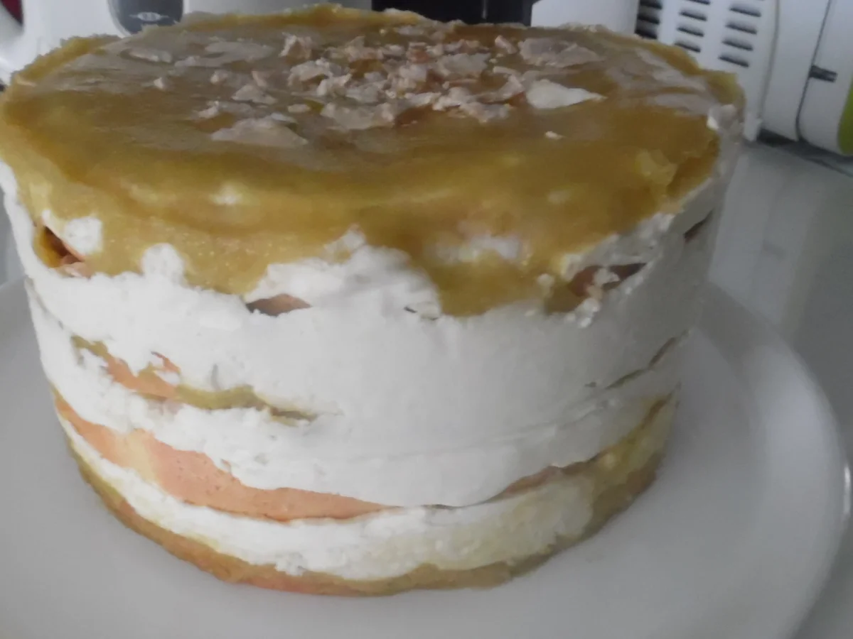 Rezept: "Rhabarber-Traum"- Geburtstagstorte Bild Nr. 2951 "Rhabarber-Traum"- Geburtstagstorte - Rezept - Bild Nr. 2951