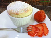 Dessert:   VANILLEQUARK ~ ERDBEER ~ SOUFFLÈ - Rezept - Bild Nr. 2926