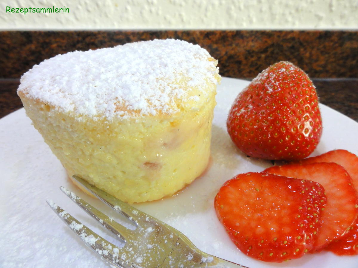 Dessert:   VANILLEQUARK ~ ERDBEER ~ SOUFFLÈ - Rezept - Bild Nr. 2929