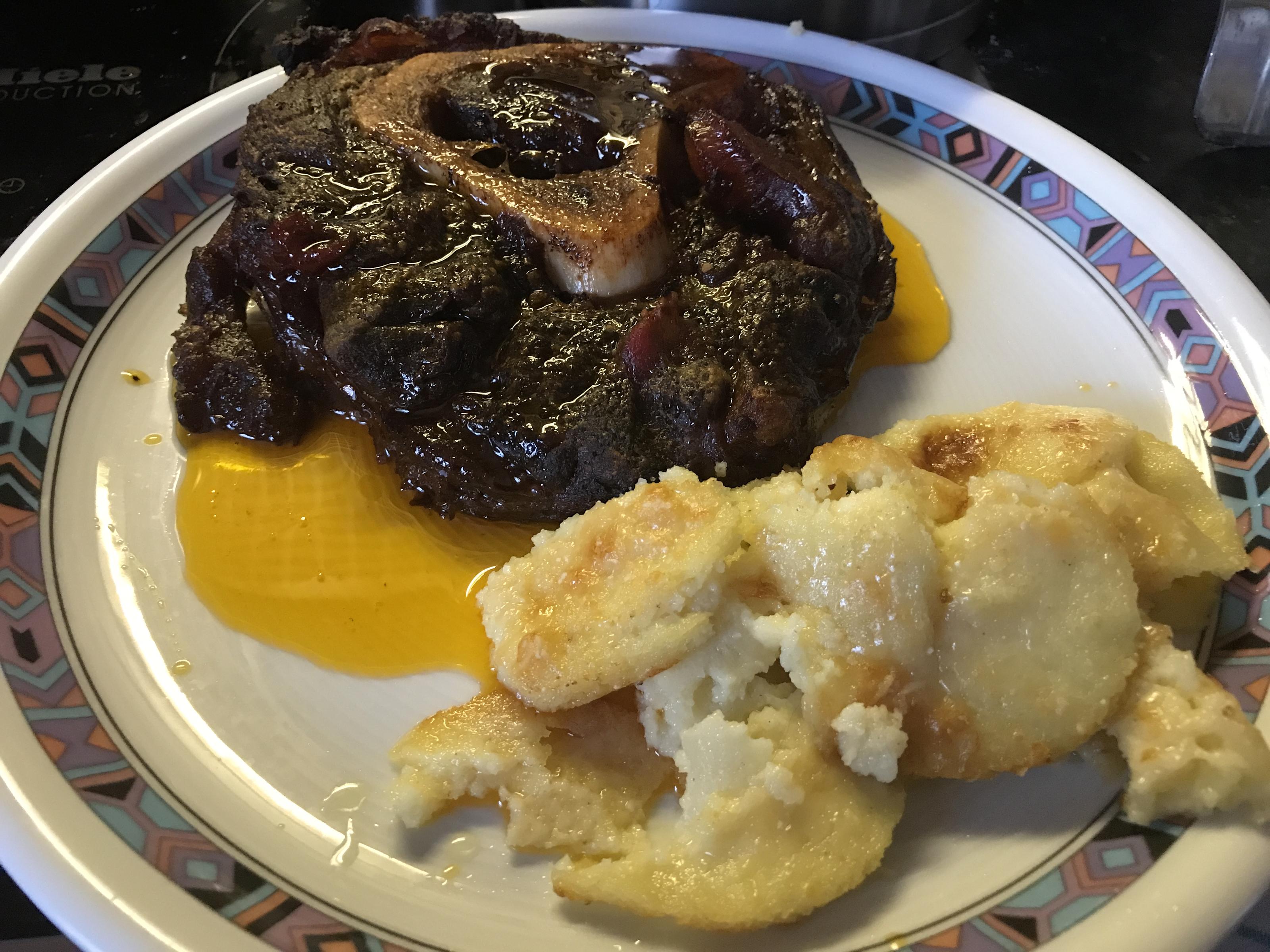 Ossobuco mit Ossobucho und Rinderbeinscheiben - Rezept Durch scarab