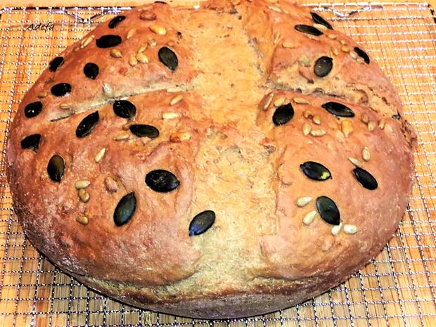 Körnerbrot Mischbrot mit Sauerteig Rezept kochbar de