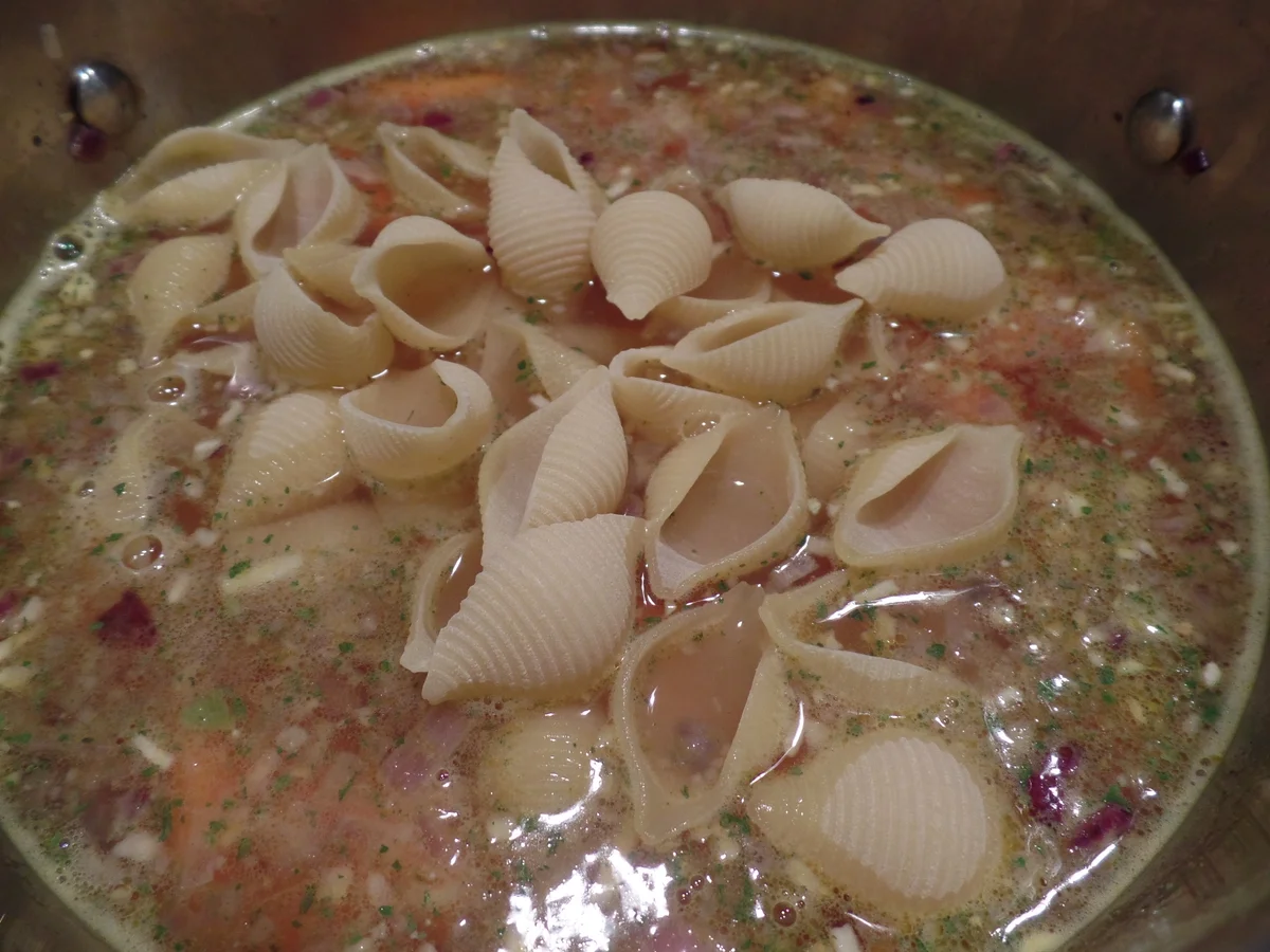 Rezept: Nudel-Möhrensuppe Bild Nr. 2948 Nudel-Möhrensuppe - Rezept - Bild Nr. 2948