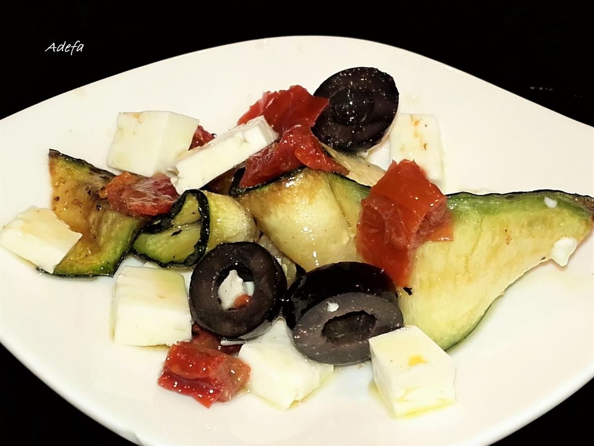 Zucchini Salat mit Essig-Öl-Dressing - Rezept - Bild Nr. 2938
