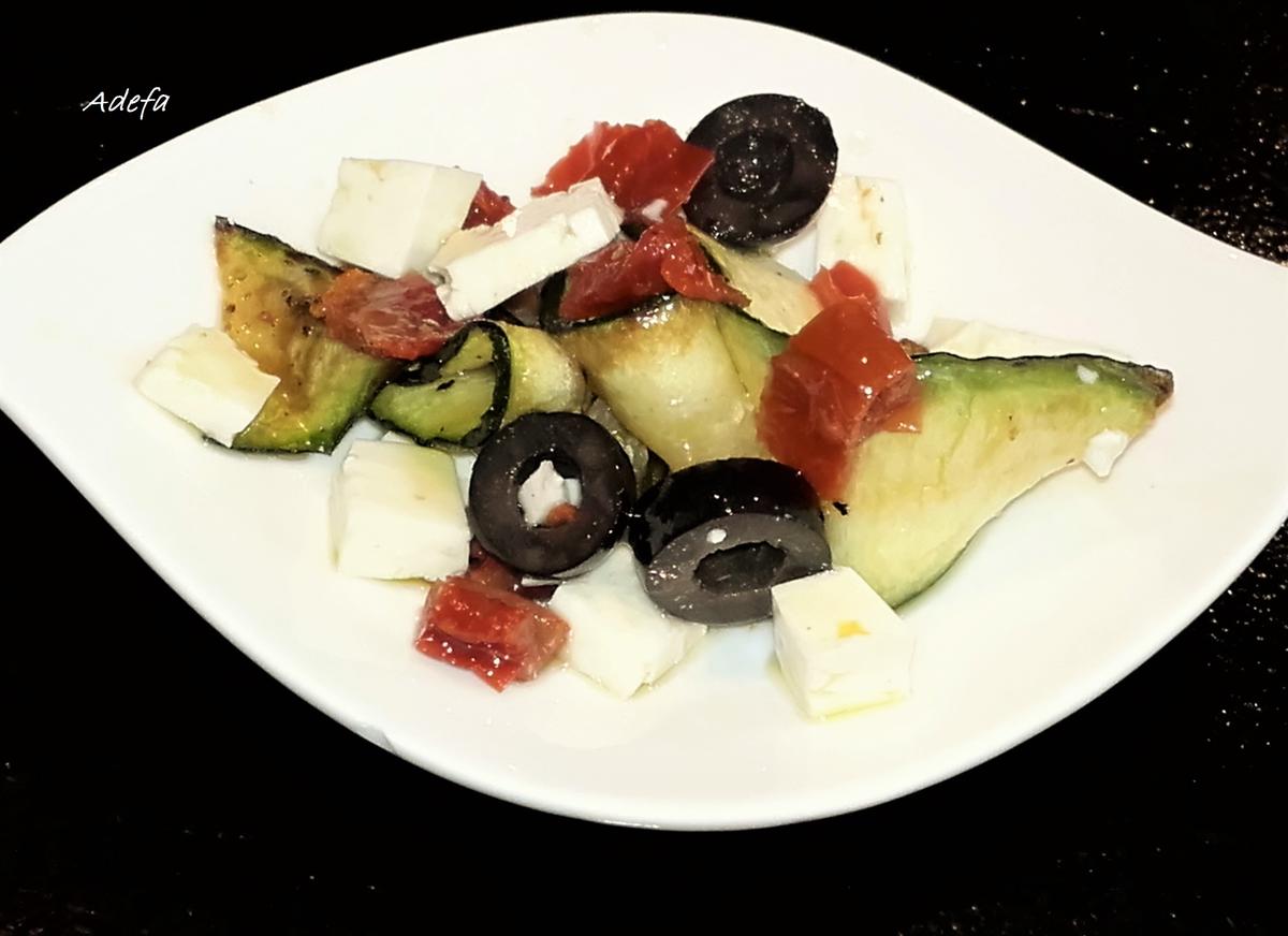 Zucchini Salat mit Essig-Öl-Dressing - Rezept - Bild Nr. 2940