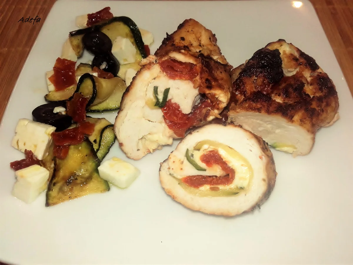 Hähnchenbrust - Roulade - Rezept - Bild Nr. 2938