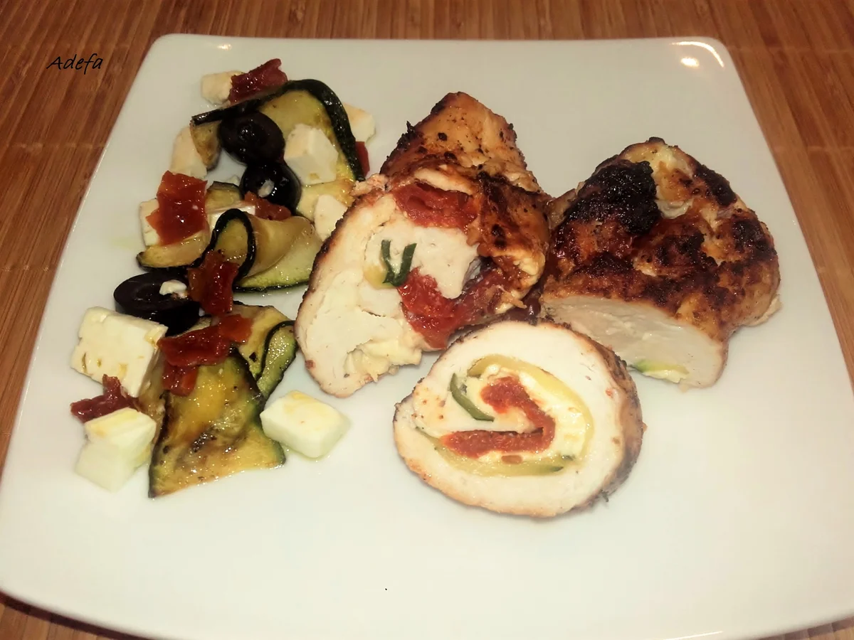 Hähnchenbrust - Roulade - Rezept - Bild Nr. 2939