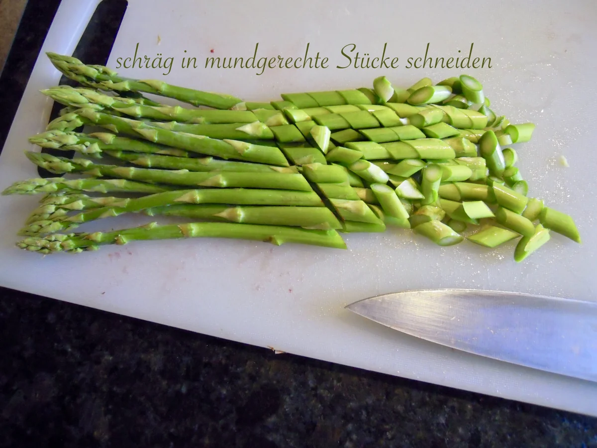 lauwarmer, fruchtiger Spargel Salat - Rezept - Bild Nr. 2942