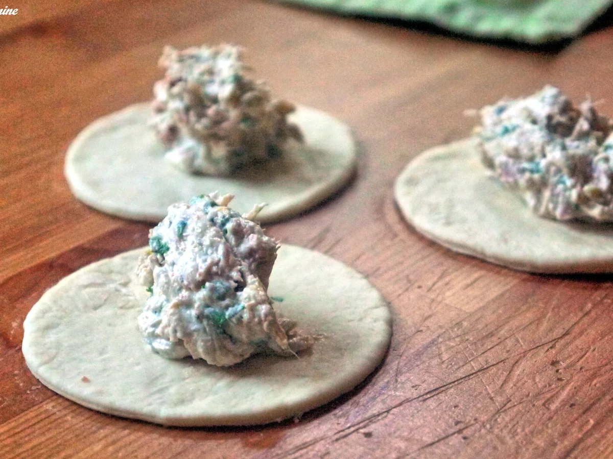 Rezept: Thunfisch-Täschchen Bild Nr. 2947 Thunfisch-Täschchen - Rezept - Bild Nr. 2947