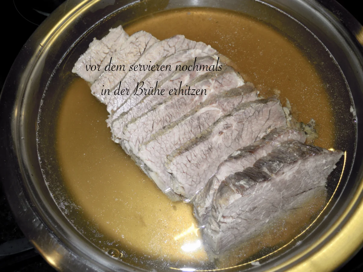 fein marinierter  " Wiener Tafelspitz " - Rezept - Bild Nr. 2963