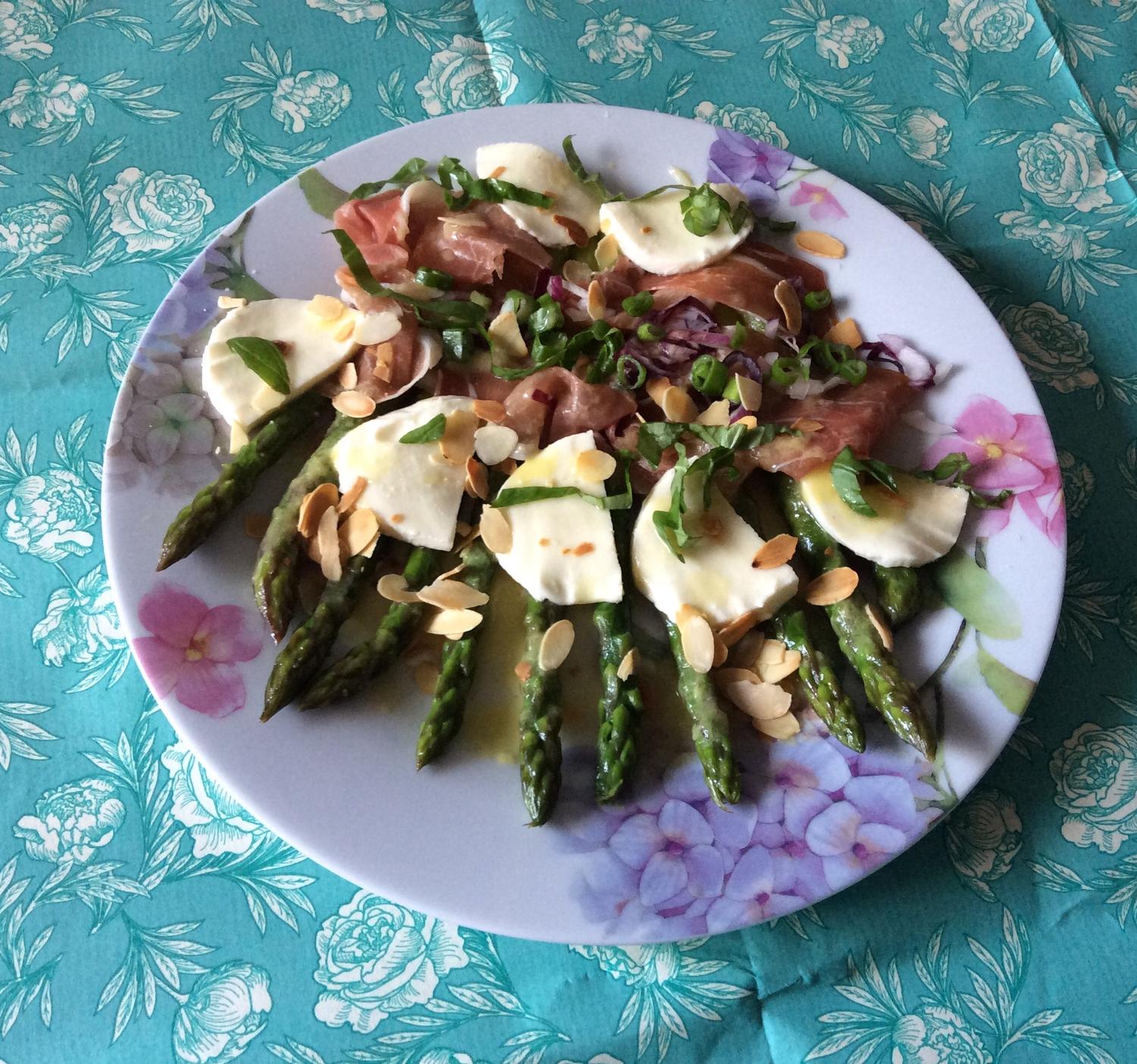 Spargelsalat mit Prosciutto - Rezept mit Bild - kochbar.de