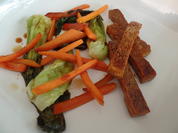 Rezept: Tofu-Sticks mit Pak Choi und Möhren-Stifte Bild Nr. 2948 Tofu-Sticks mit Pak Choi und Möhren-Stifte - Rezept - Bild Nr. 2948