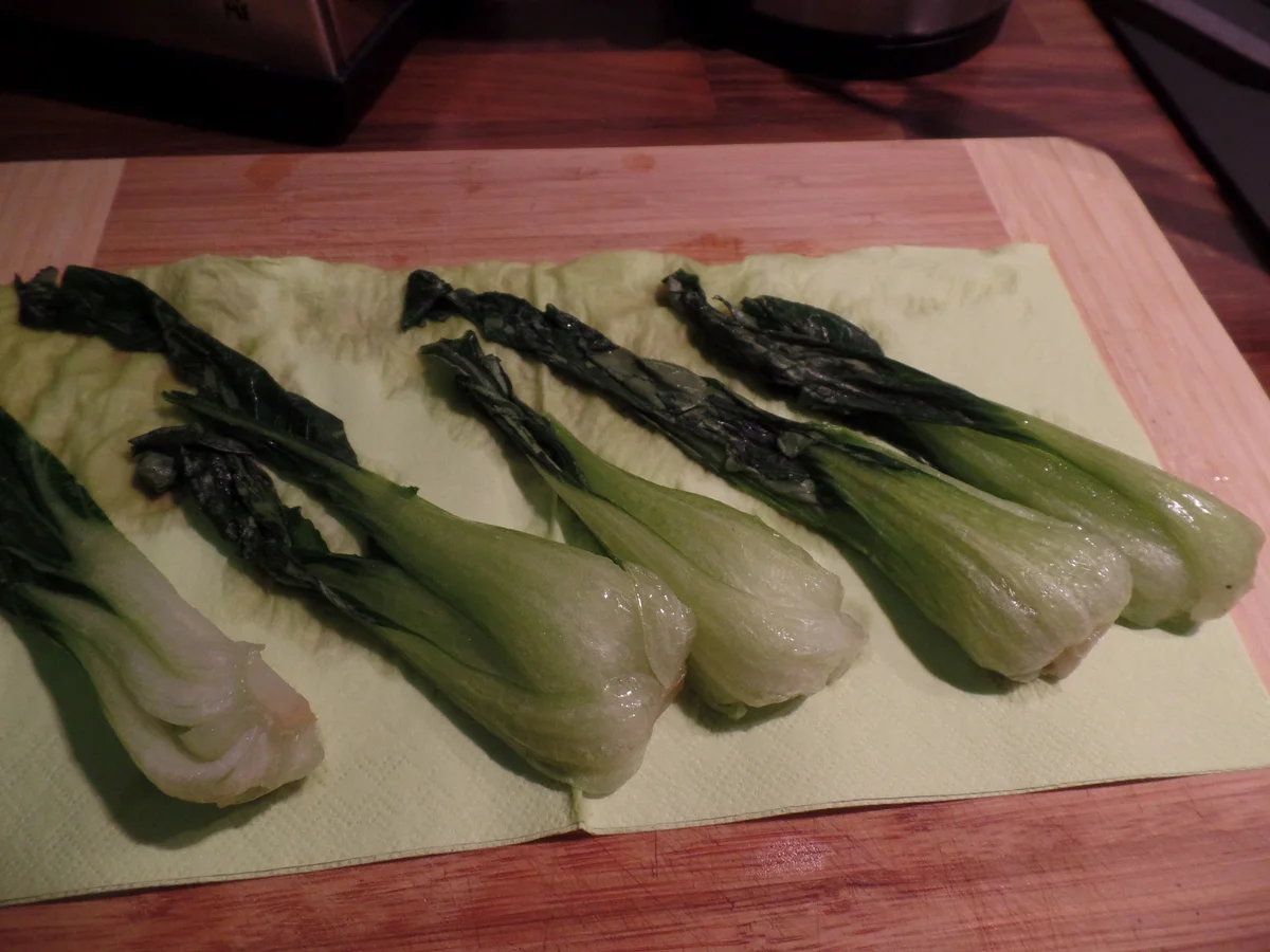 Rezept: Tofu-Sticks mit Pak Choi und Möhren-Stifte Bild Nr. 2953 Tofu-Sticks mit Pak Choi und Möhren-Stifte - Rezept - Bild Nr. 2953