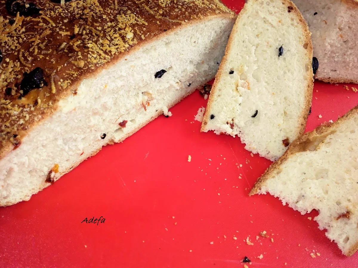 Mediterranes Brot - Art Fladenbrot - Rezept - Bild Nr. 2949