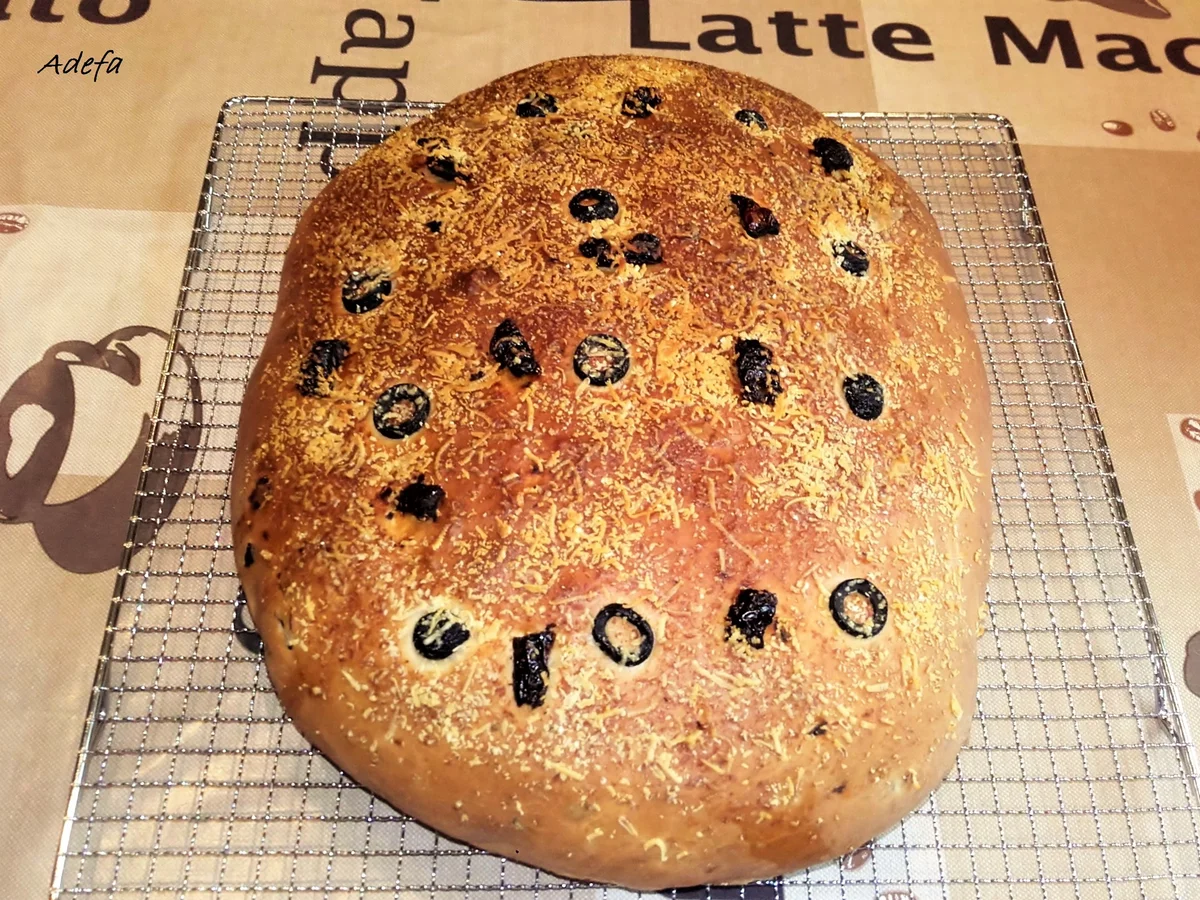 Mediterranes Brot - Art Fladenbrot - Rezept - Bild Nr. 2950