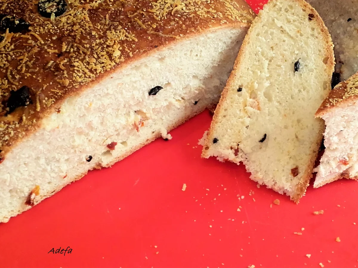 Mediterranes Brot - Art Fladenbrot - Rezept - Bild Nr. 2953