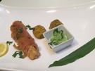 Spargel Cordon bleu mit Fächerkartoffeln und Bärlauch-Dip - Rezept - Bild Nr. 2