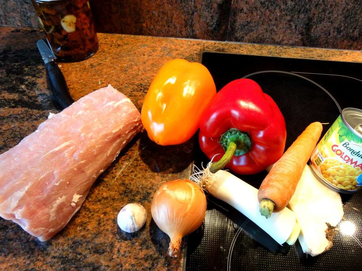 Fleisch:   REIS ~ FLEISCH ~ PFANNE - Rezept - Bild Nr. 2951