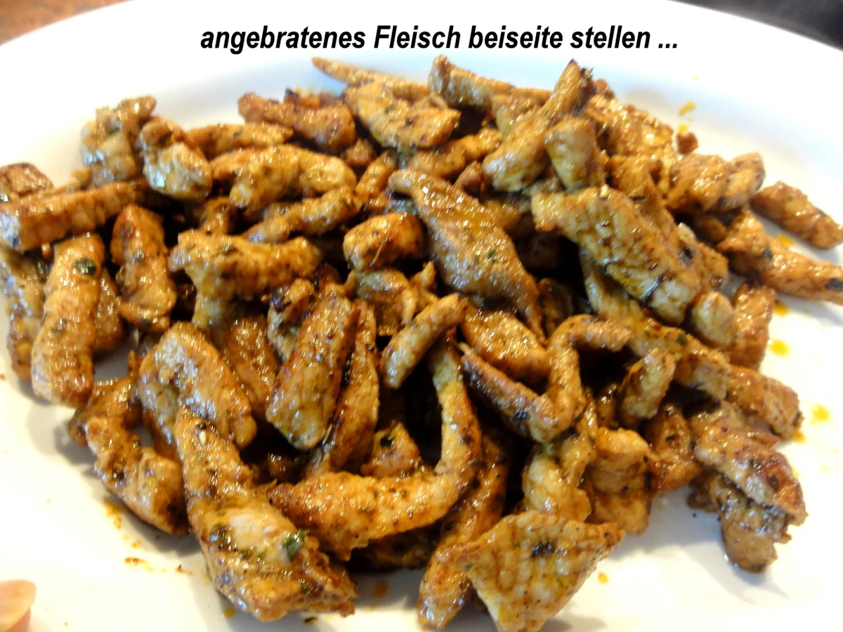 Fleisch:   REIS ~ FLEISCH ~ PFANNE - Rezept - Bild Nr. 2956