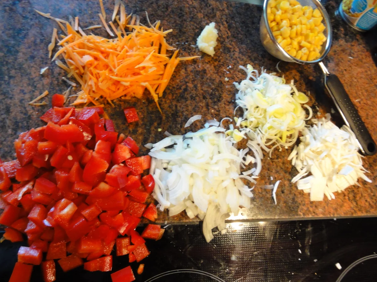 Fleisch:   REIS ~ FLEISCH ~ PFANNE - Rezept - Bild Nr. 2958