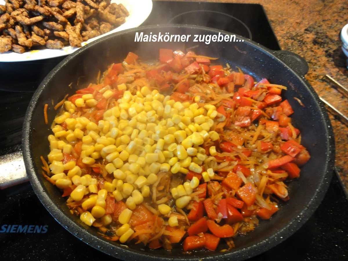 Fleisch:   REIS ~ FLEISCH ~ PFANNE - Rezept - Bild Nr. 2965