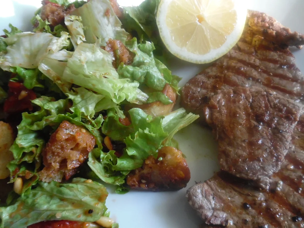 Paillard vom Rind - Rezept - Bild Nr. 2950