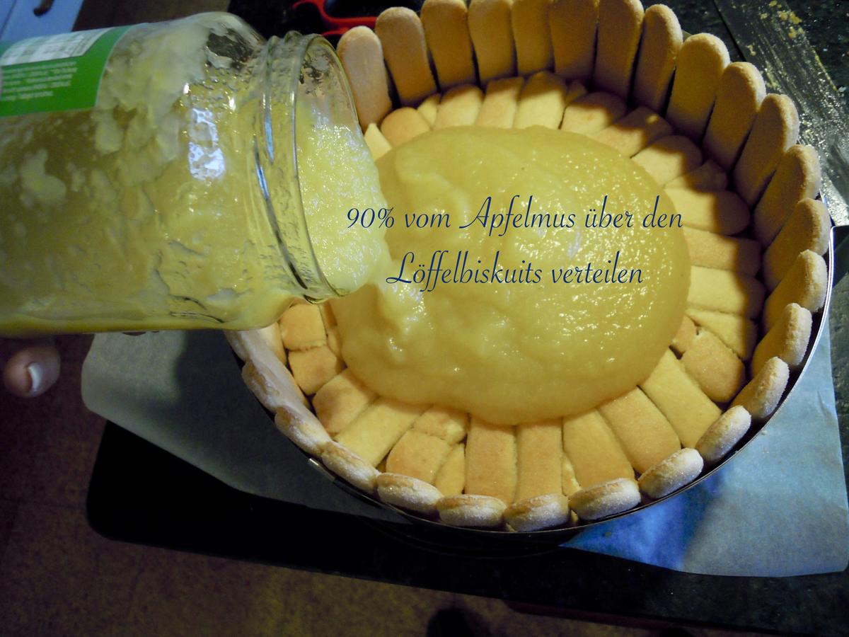 feine beschwipste Apfelmus Torte - Rezept - Bild Nr. 2964