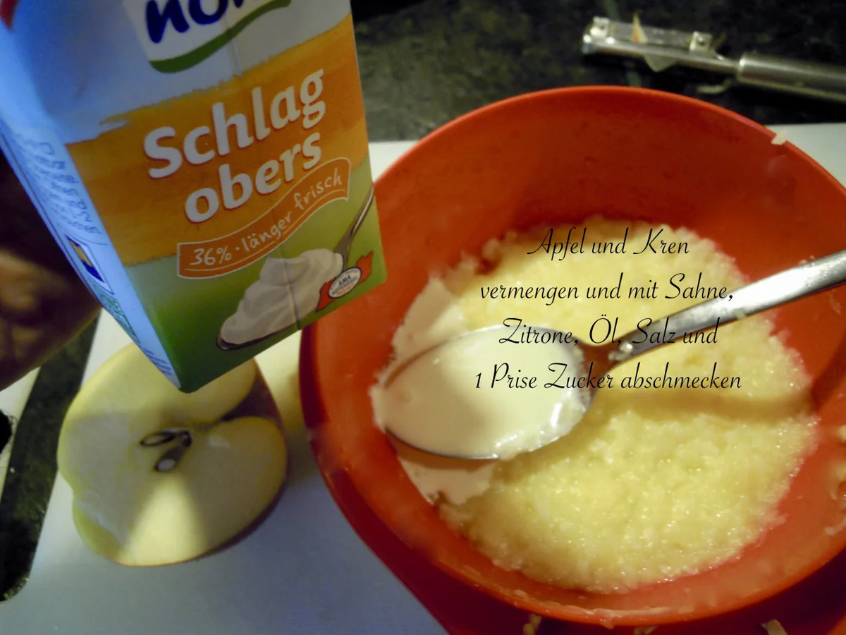 Rezept: Apfelkren - (Meerrettich) Bild Nr. 2953 Apfelkren - (Meerrettich) - Rezept - Bild Nr. 2953