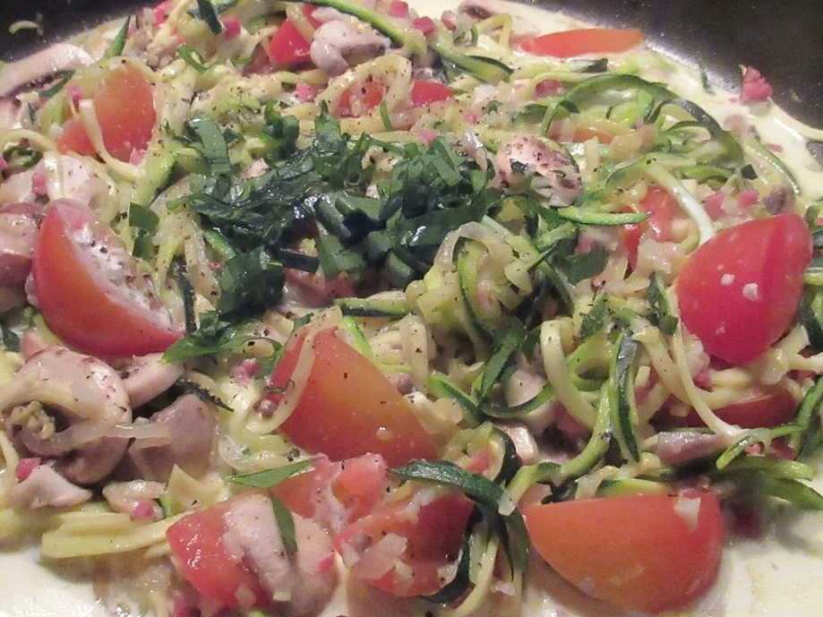 Rezept: Zucchini-Spaghetti leicht & lecker Bild Nr. 2955 Zucchini-Spaghetti leicht & lecker - Rezept - Bild Nr. 2955