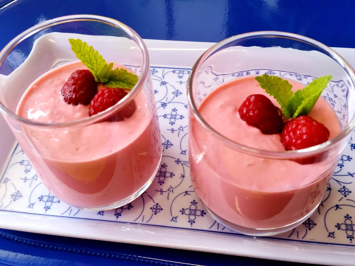 Himbeer-Dessert - fruchtig erfrischend - Rezept - Bild Nr. 2960