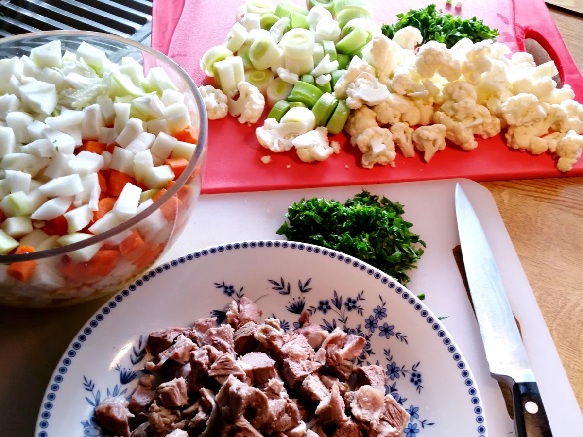 Gemüse-Eintopf mit Lammfleisch - Rezept - Bild Nr. 2965
