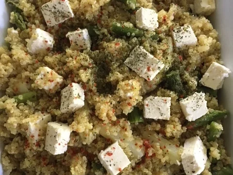 Quinoa-Spargelsalat mit Feta - Rezept - Bild Nr. 2963