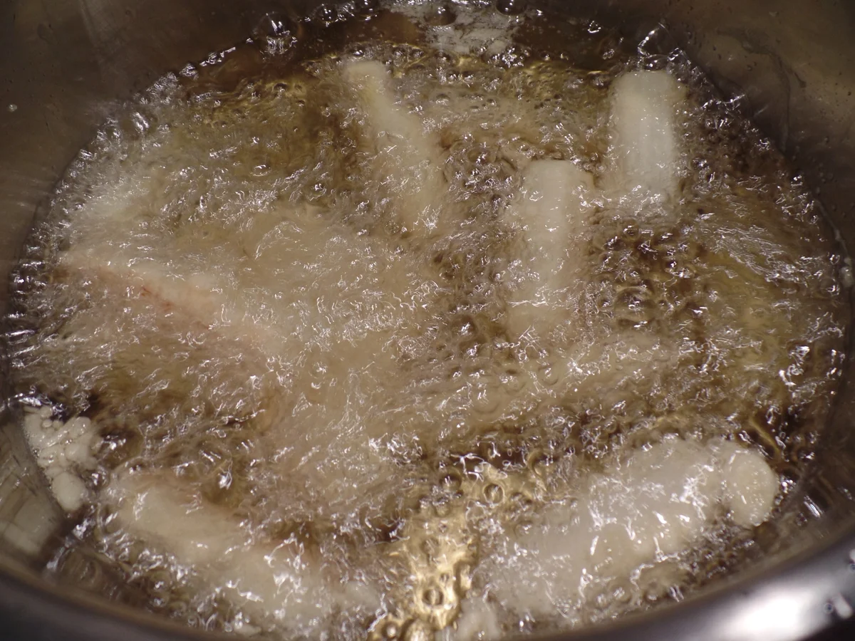 Rezept: Spargel in Bierteig mit Korianderquark Bild Nr. 2977 Spargel in Bierteig mit Korianderquark - Rezept - Bild Nr. 2977