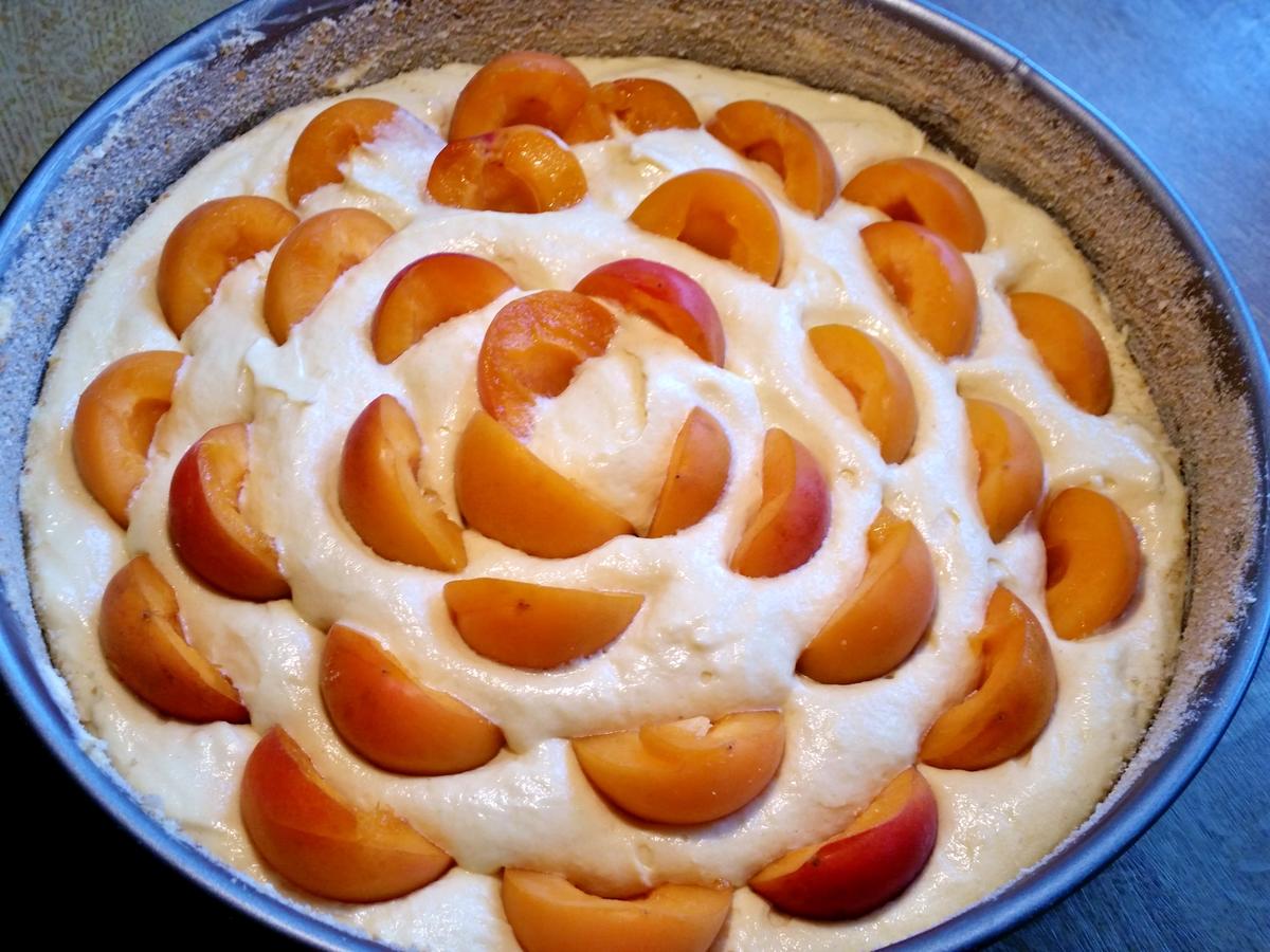Aprikosen Eierlikör Kuchen - einfach - von mimi