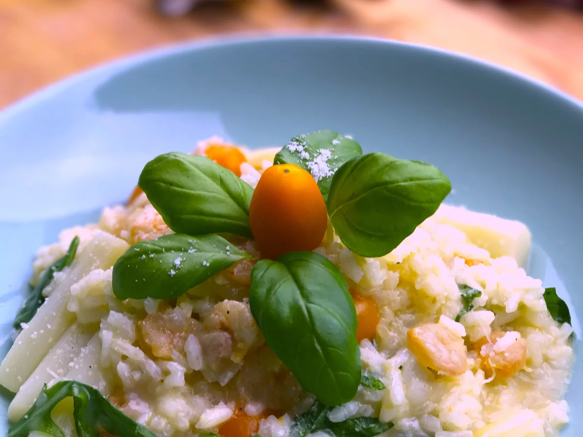 Risotto Verde e Bianco - Rezept - Bild Nr. 2973