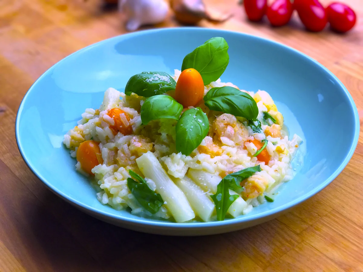 Risotto Verde e Bianco - Rezept - Bild Nr. 2974
