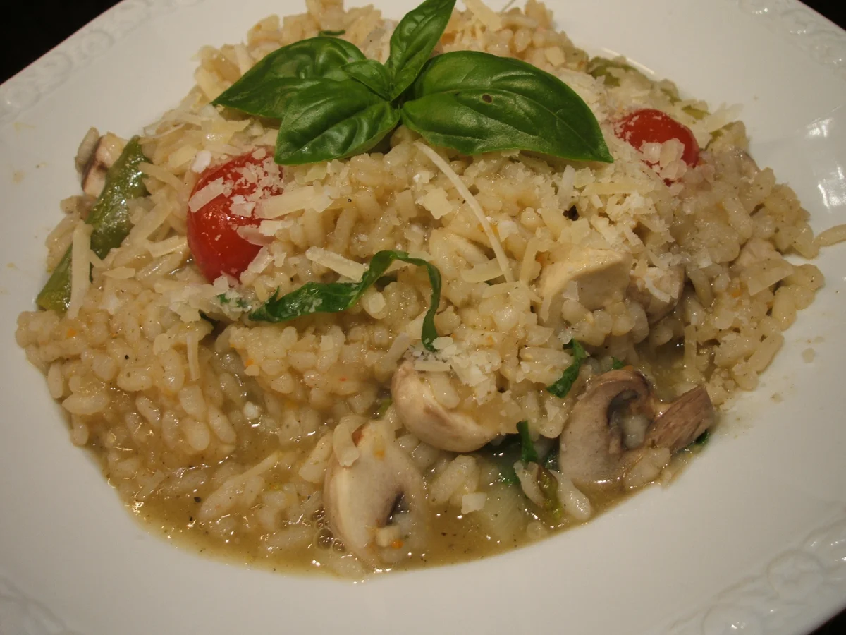 Risotto Verde e Bianco - Rezept - Bild Nr. 3147
