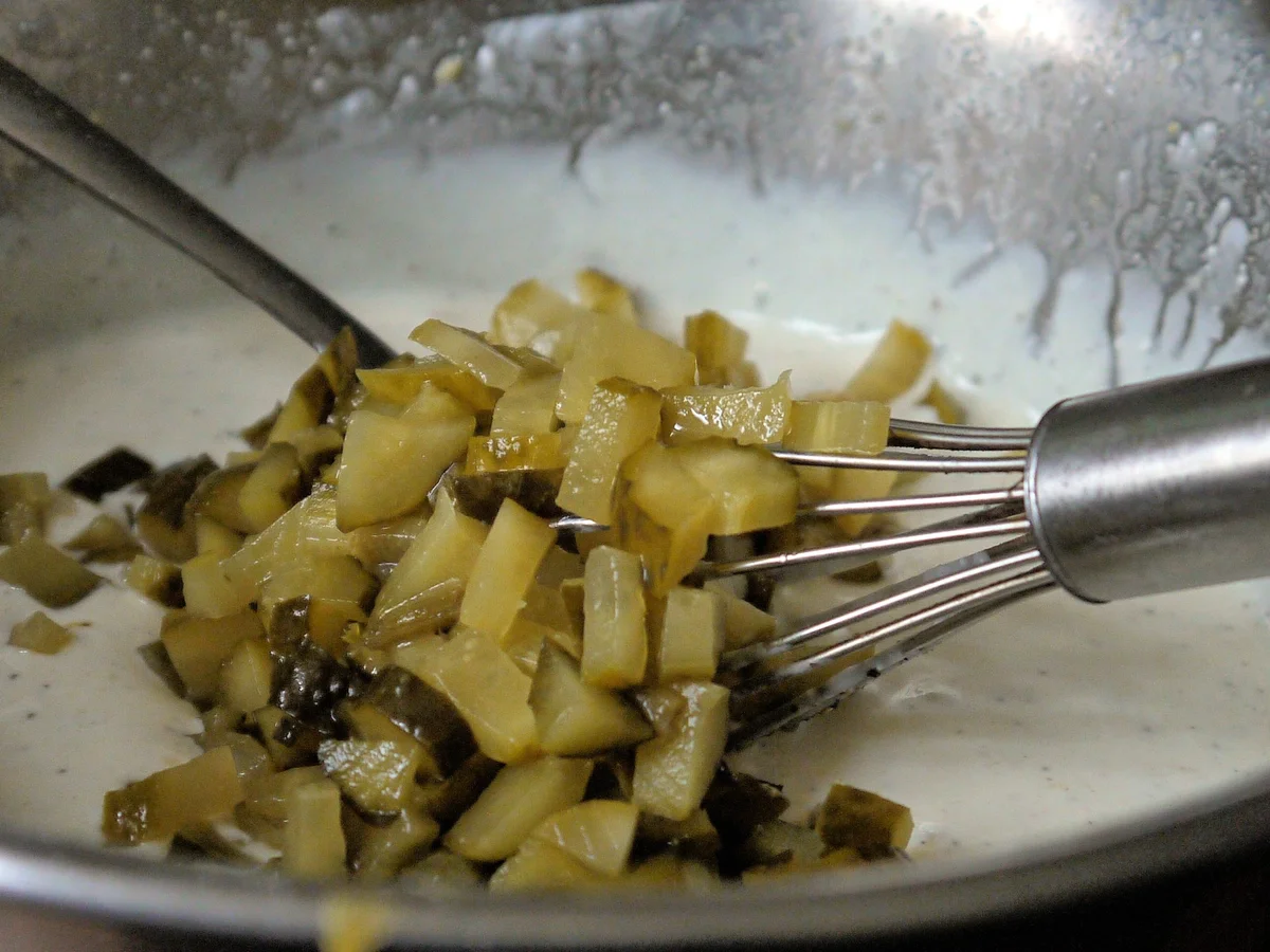 Kartoffelsalat mit Quarkdressing - Rezept - Bild Nr. 5