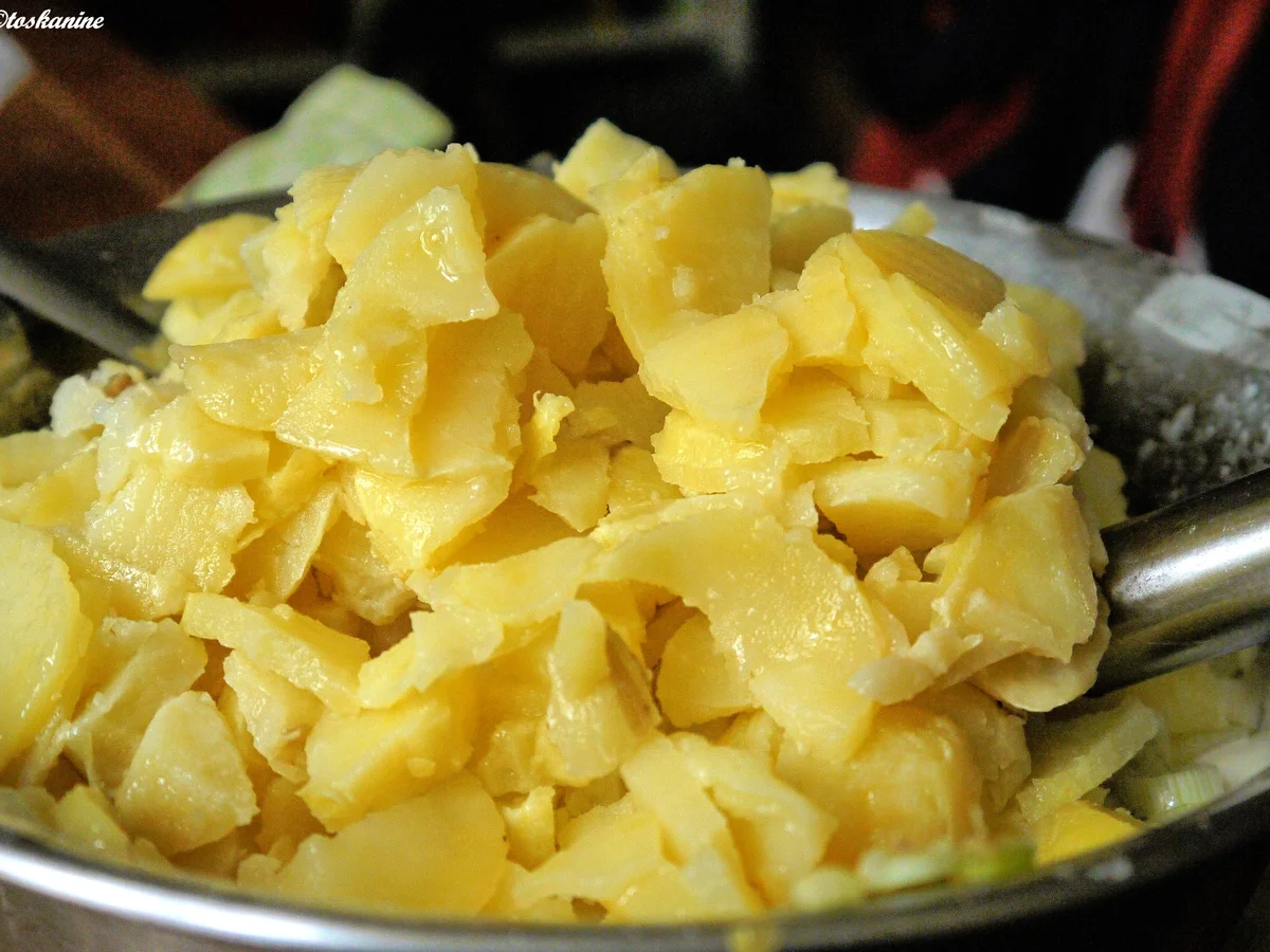 Kartoffelsalat mit Quarkdressing - Rezept - Bild Nr. 7