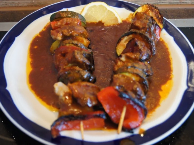 Rezept: Schweinefiletspieße Bild Nr. 2988 Schweinefiletspieße - Rezept - Bild Nr. 2988