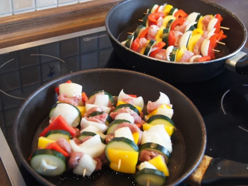 Rezept: Schweinefiletspieße Bild Nr. 2992 Schweinefiletspieße - Rezept - Bild Nr. 2992