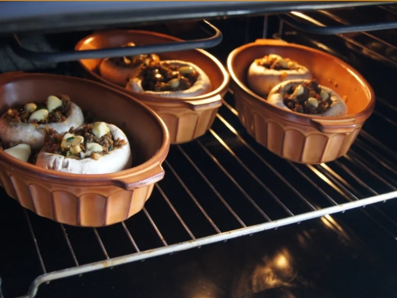 Gefüllte Riesenchampignons - Rezept - Bild Nr. 2999