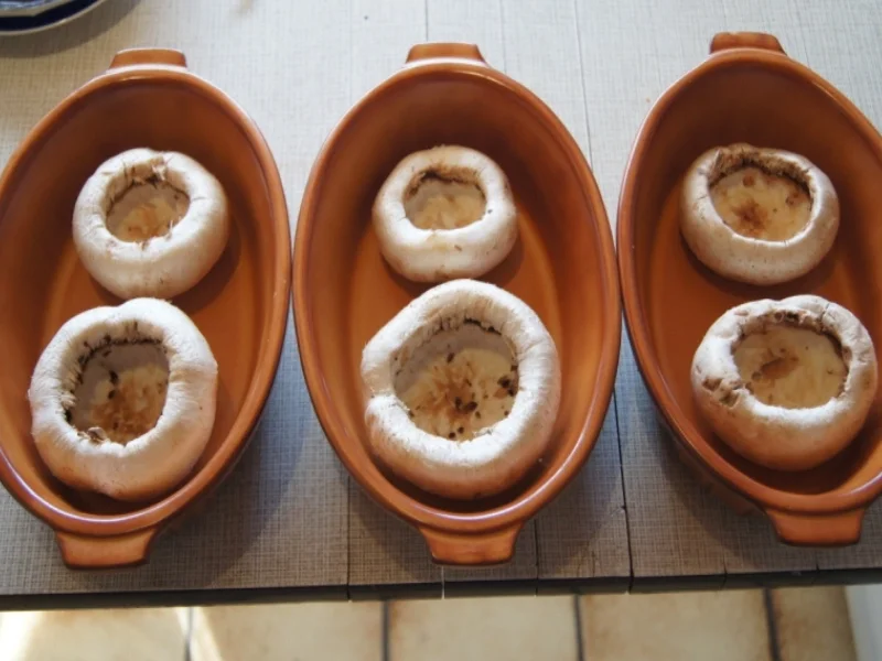Gefüllte Riesenchampignons - Rezept - Bild Nr. 3000
