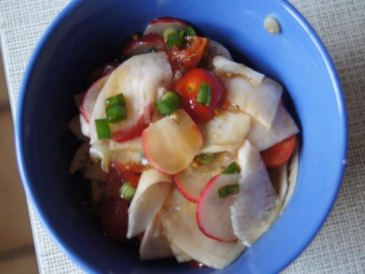 Asia Koteletts mit Salat und Baguette Topinki - einfach - von MausVoh