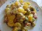 Kasseler / Rosenkohl Auflauf - Rezept - Bild Nr. 2988