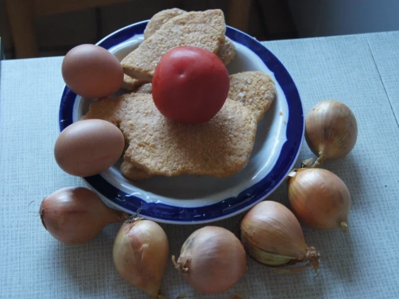 Rezept: Wiener Schnitzel vom Schwein mit Zwiebeln und Spiegelei Bild Nr. 3 Wiener Schnitzel vom Schwein mit Zwiebeln und Spiegelei - Rezept - Bild Nr. 3