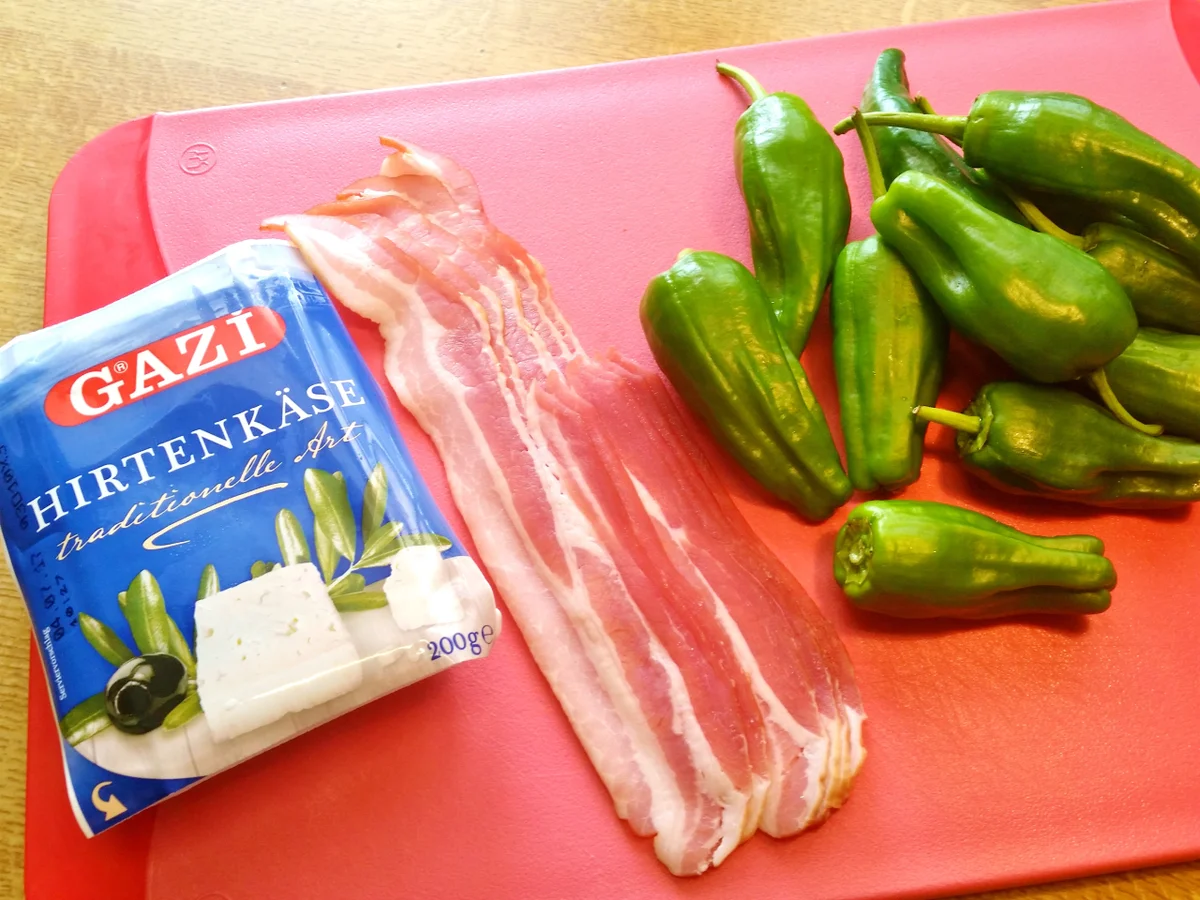 gefüllte Bratpaprika - Rezept - Bild Nr. 2989