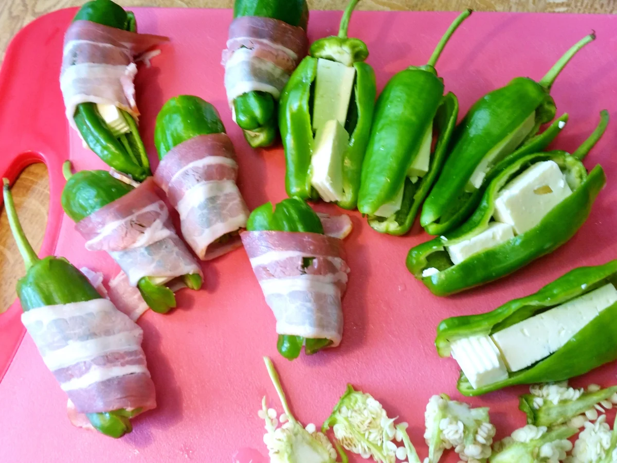 gefüllte Bratpaprika - Rezept - Bild Nr. 2992